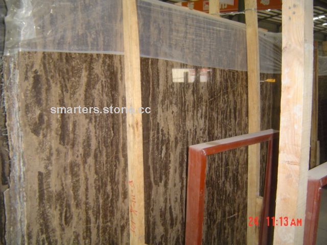Marble Slabs--Coffee Brown