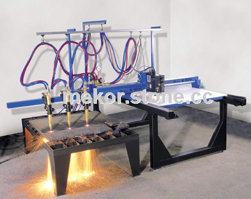 Optical flame cutting machine