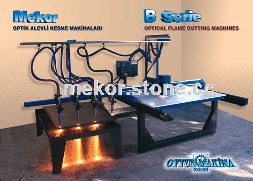 Optical flame cutting machine (B)