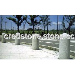 Car stop stone