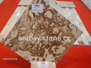 chocolate travertine