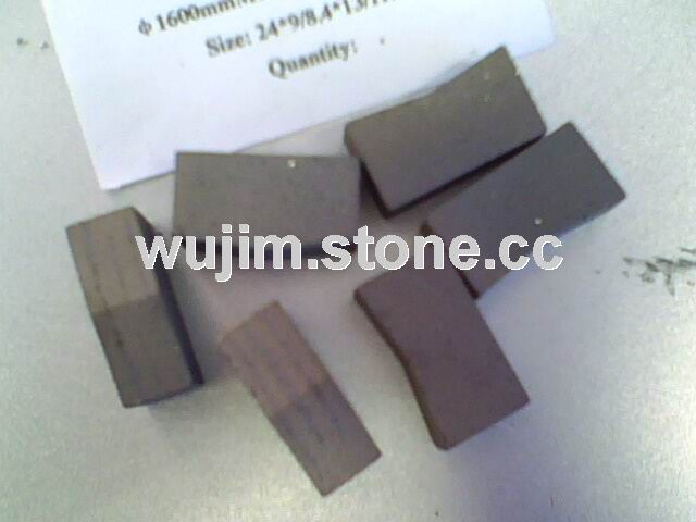 "K" type diamond segments