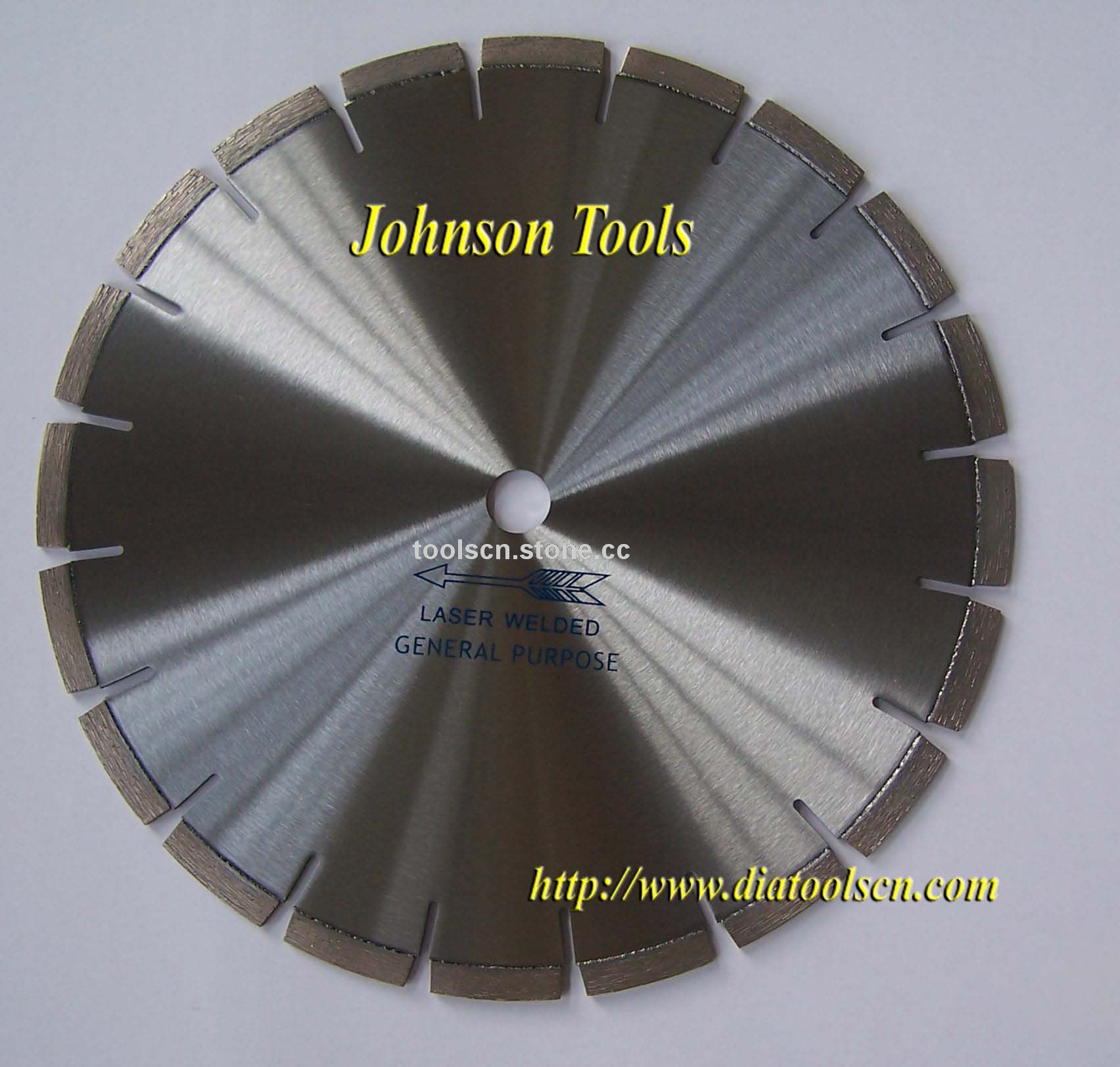  Laser welded general purpose diamond saw blade