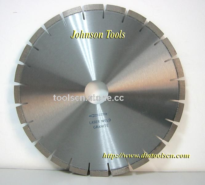laser welded saw blade for granite