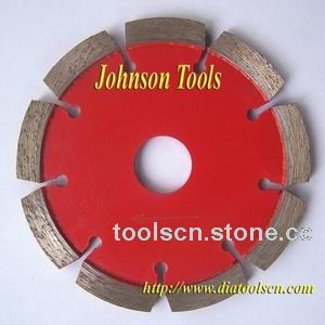 Laser welded tuck point blade