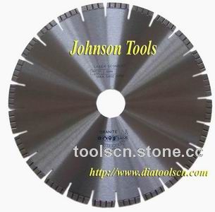 Laser turbo segment saw blade
