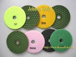 4” 100mm dry polishing pad