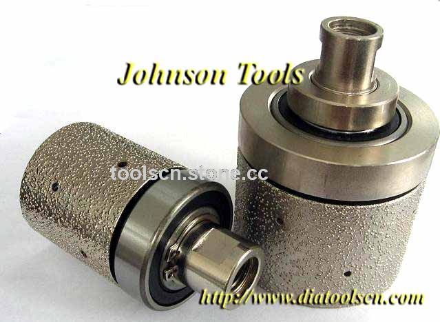 Vacuum brazed diamond milling bits. Vacuum brazed diamond milling bits.