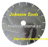 Cutting and grinding saw blade.