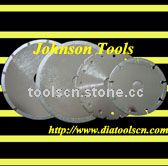 Electroplated cutting and grinding saw blades.
