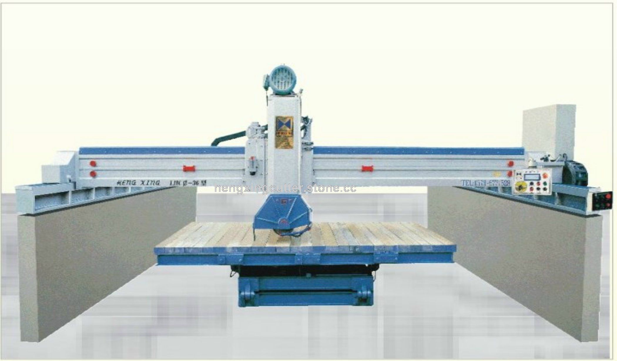 Laser stone cutting machine