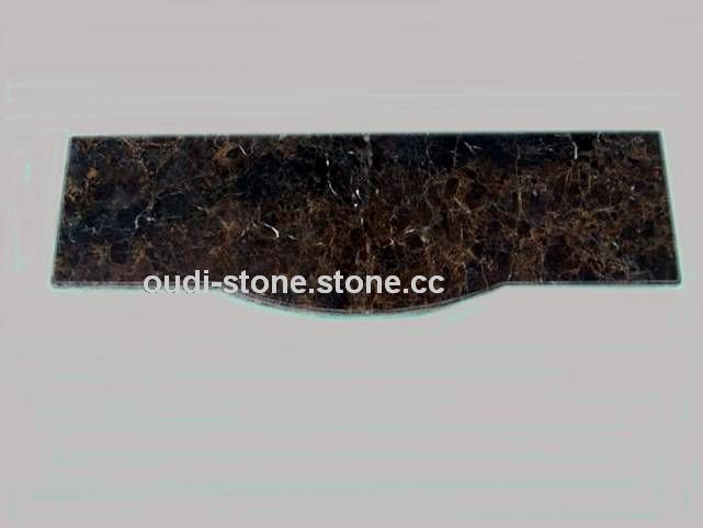 Granite vanity top(Dark Emperador ) Granite vanity top(Dark Emperador )