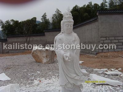white marble craftwork