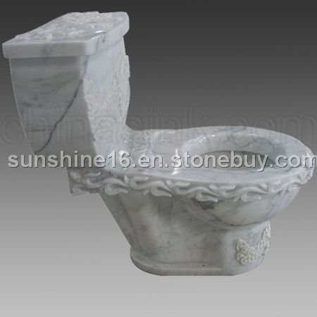 Carrara-marble-flower-carving-toilet