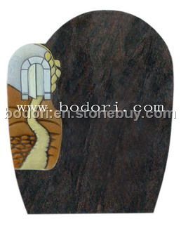 To sell the Colored drawing gravestone CH-022