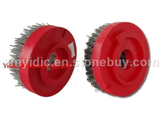snail lock abrasive brushes