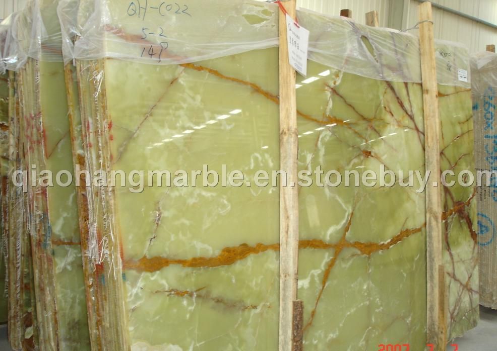 onyx slabs