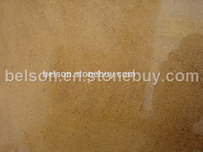 Golden desert marble