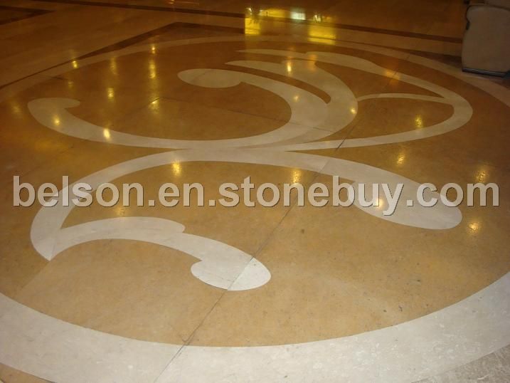 Golden desert marble