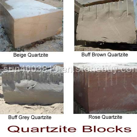 Quartzite Blocks