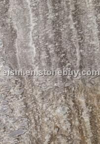 dark silver travertine
