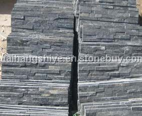 black quartz culture stone