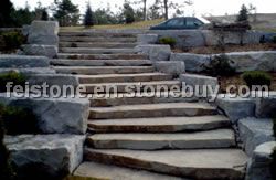 granite step stone and block stone