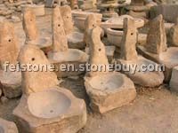 stone fountain