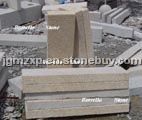 Yellow granite Kerbstone