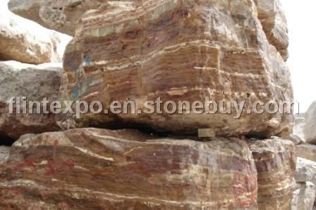 Multi Red Onyx Block