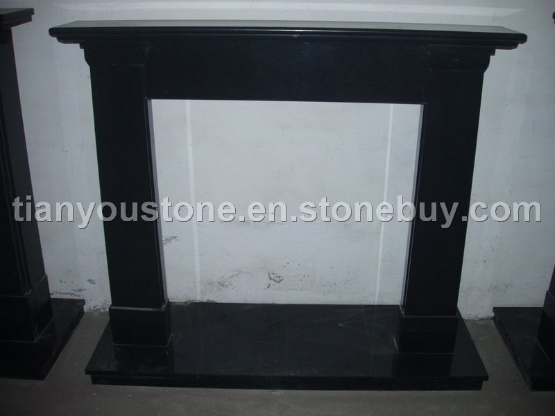 black granite mantel black granite mantel