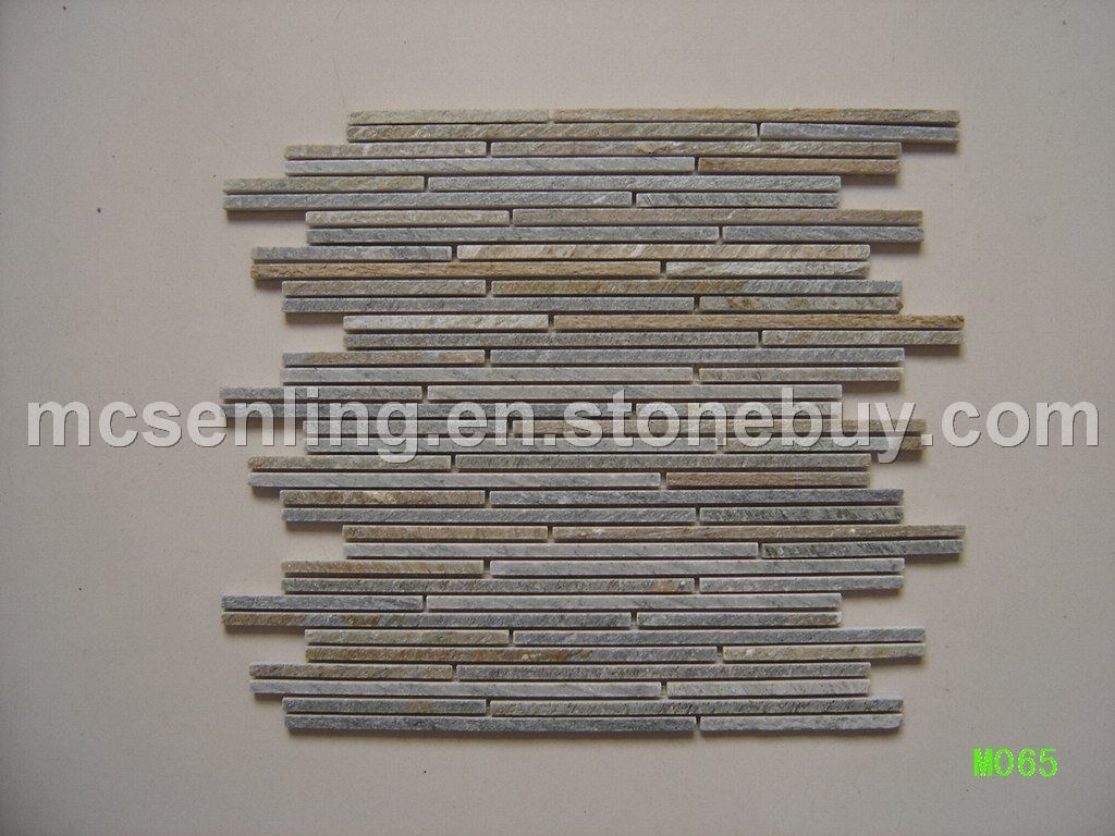 honey gold slate mosaic honey gold slate mosaic