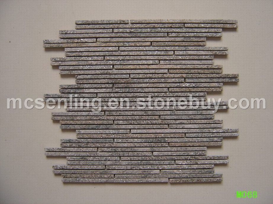 pink quartz mosaic