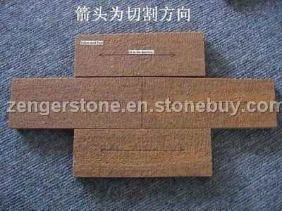 yellow wood vein marble tiles
