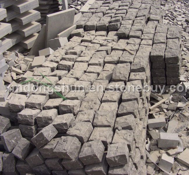 limestone cubestone, paving