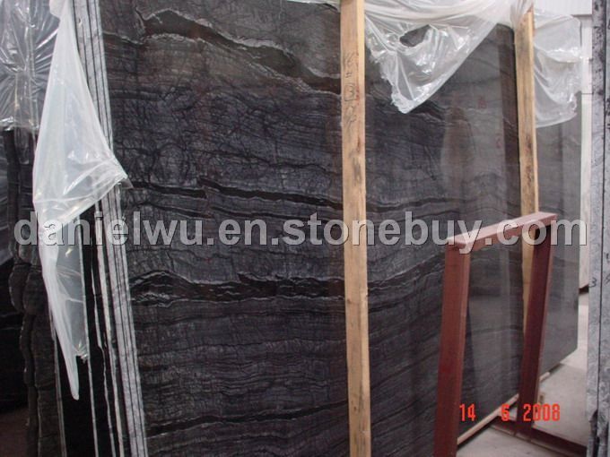 Antique wood grain marble