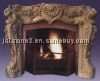 rust fireplace