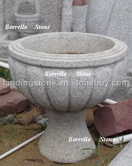 stone troughs, stone planter, stone palisades, stone lanterns