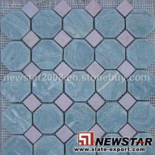 Slate mosaic,slate tiles,slate mosaic pattern