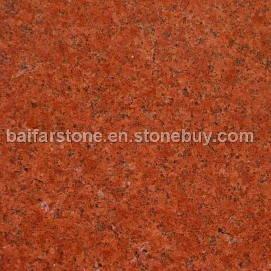 Dyed red granite—G657