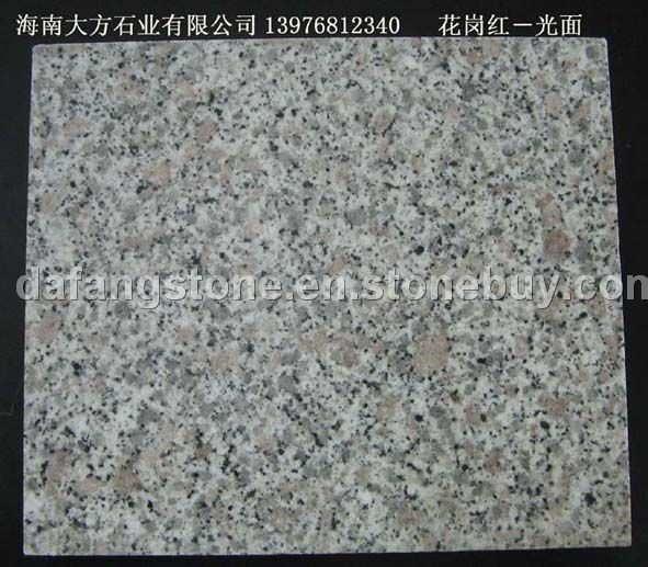 red granite  rubdown