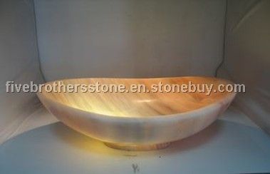 Marble White Volakas Sink