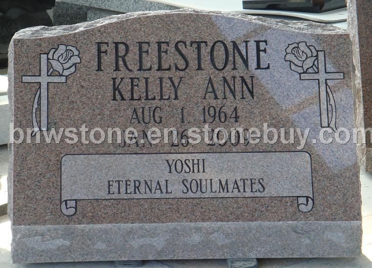 Amercial style headstone