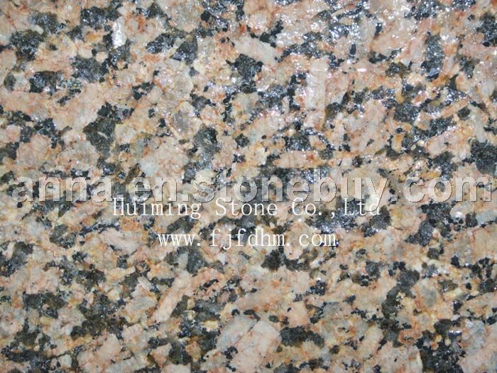 granite Giallo Fioriton Flamed stone countertops tiles