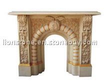 Angel fireplace (artificial sandstone)