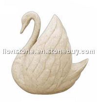 Swan-animal scupture