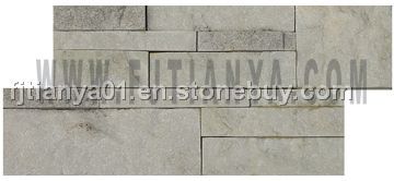 white quartz ledge stone