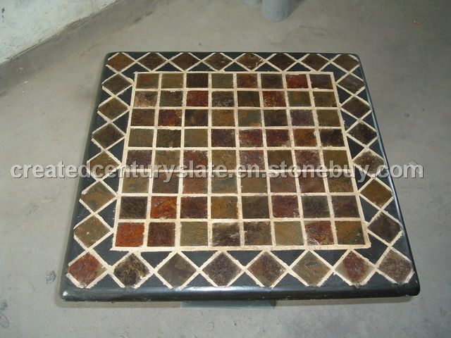 mosaic table