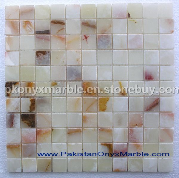 Onyx mosaic tiles