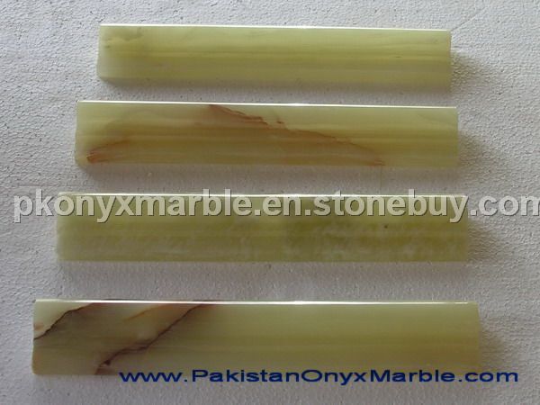 Green onyx moldings